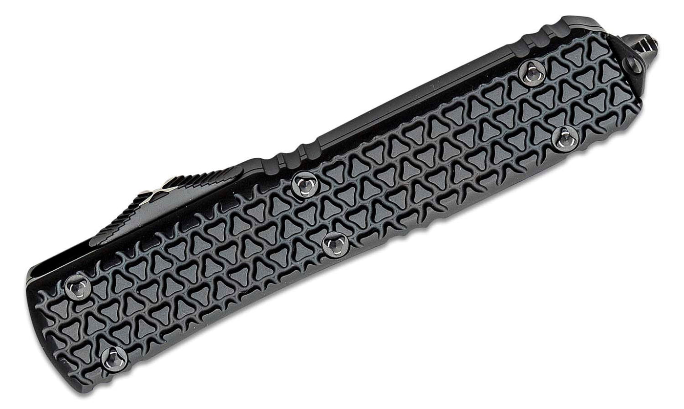 Microtech 122 - 2SL Sith Lord Ultratech AUTO OTF Knife 3.46" Red Double Combo Edge - timberknives.com