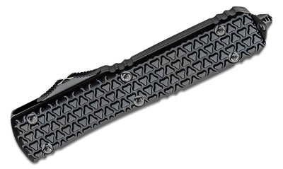 Microtech 122 - 2SL Sith Lord Ultratech AUTO OTF Knife 3.46" Red Double Combo Edge - timberknives.com