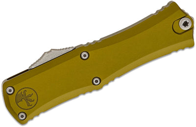 Microtech 1701M - 10APOD Hera II Mini OTF AUTO Knife 3" M390MK Apocalyptic Double Edge Bayonet Blade - timberknives.com