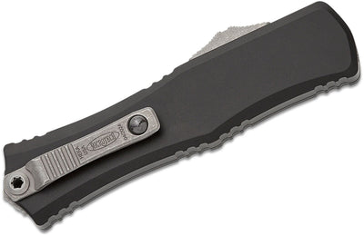 Microtech 1701M - 11AP Hera II Mini OTF AUTO Knife 3" M390MK Apocalyptic Double Combo Edge Bayonet Blade - timberknives.com