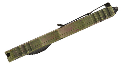 Microtech Dirac Delta 227 - 1 OBDS OTF Knife - M390 Dagger Blade, Automatic, Outbreak Aluminum Handle - timberknives.com