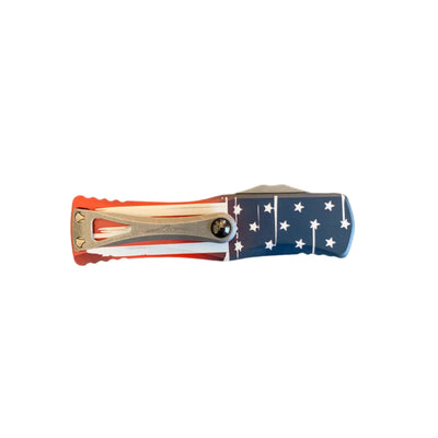 Microtech Hera D/E Signature Series USA Flag Apocalyptic Standard 702 - 10APFLAGS - timberknives.com