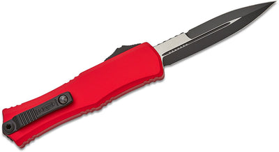 Microtech Hera II Mini Bayonet OTF Automatic Knife Red Aluminum 1701M - 1 RD - timberknives.com