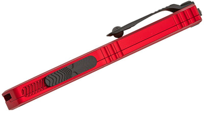 Microtech Hera II Mini Bayonet OTF Automatic Knife Red Aluminum 1701M - 1 RD - timberknives.com
