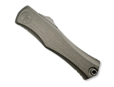 Microtech Hera II OTF Automatic Knife Natural Clear Aluminum (4" Apocalyptic) - timberknives.com