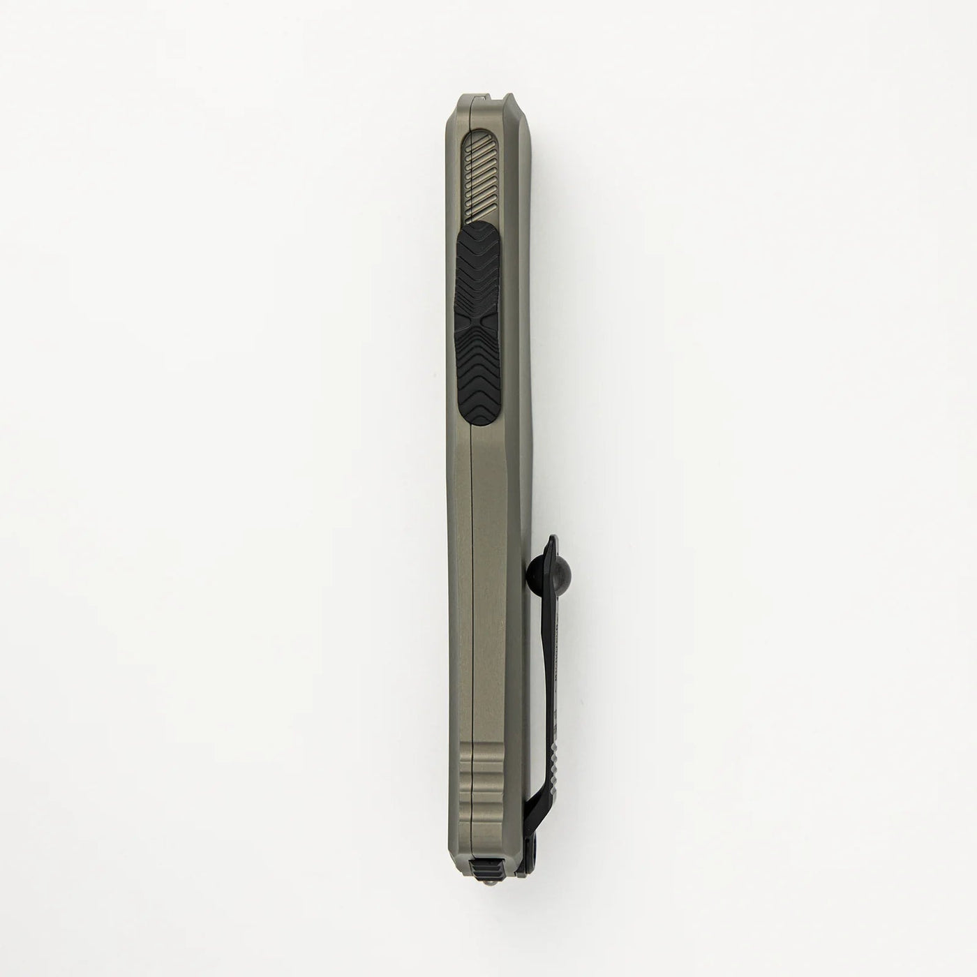 Microtech Hera II Recurve OTF Automatic Knife Natural Clear Aluminum 1705 - 1NC - timberknives.com