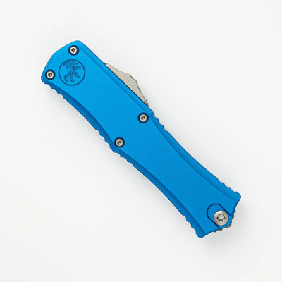 MICROTECH MINI HERA II S/E 30TH ANNIVERSARY BLUE SATIN STANDARD 1703M - 4 BL 30 - timberknives.com