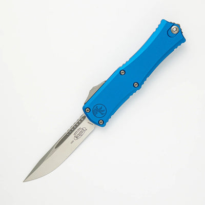MICROTECH MINI HERA II S/E 30TH ANNIVERSARY BLUE SATIN STANDARD 1703M - 4 BL 30 - timberknives.com