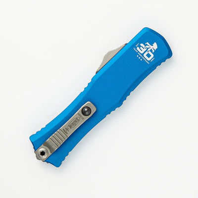 MICROTECH MINI HERA II S/E 30TH ANNIVERSARY BLUE SATIN STANDARD 1703M - 4 BL 30 - timberknives.com