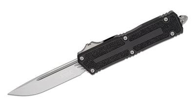 Microtech Scarab II Gen III S/E OTF Automatic Knife Black (4" Stonewash M390MK) - timberknives.com