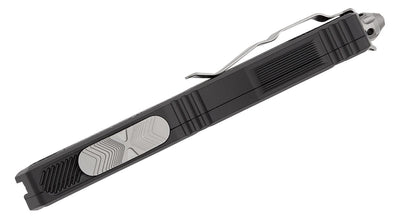 Microtech Scarab II Gen III S/E OTF Automatic Knife Black (4" Stonewash M390MK) - timberknives.com