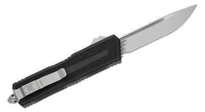 Microtech Scarab II Gen III S/E OTF Automatic Knife Black (4" Stonewash M390MK) - timberknives.com