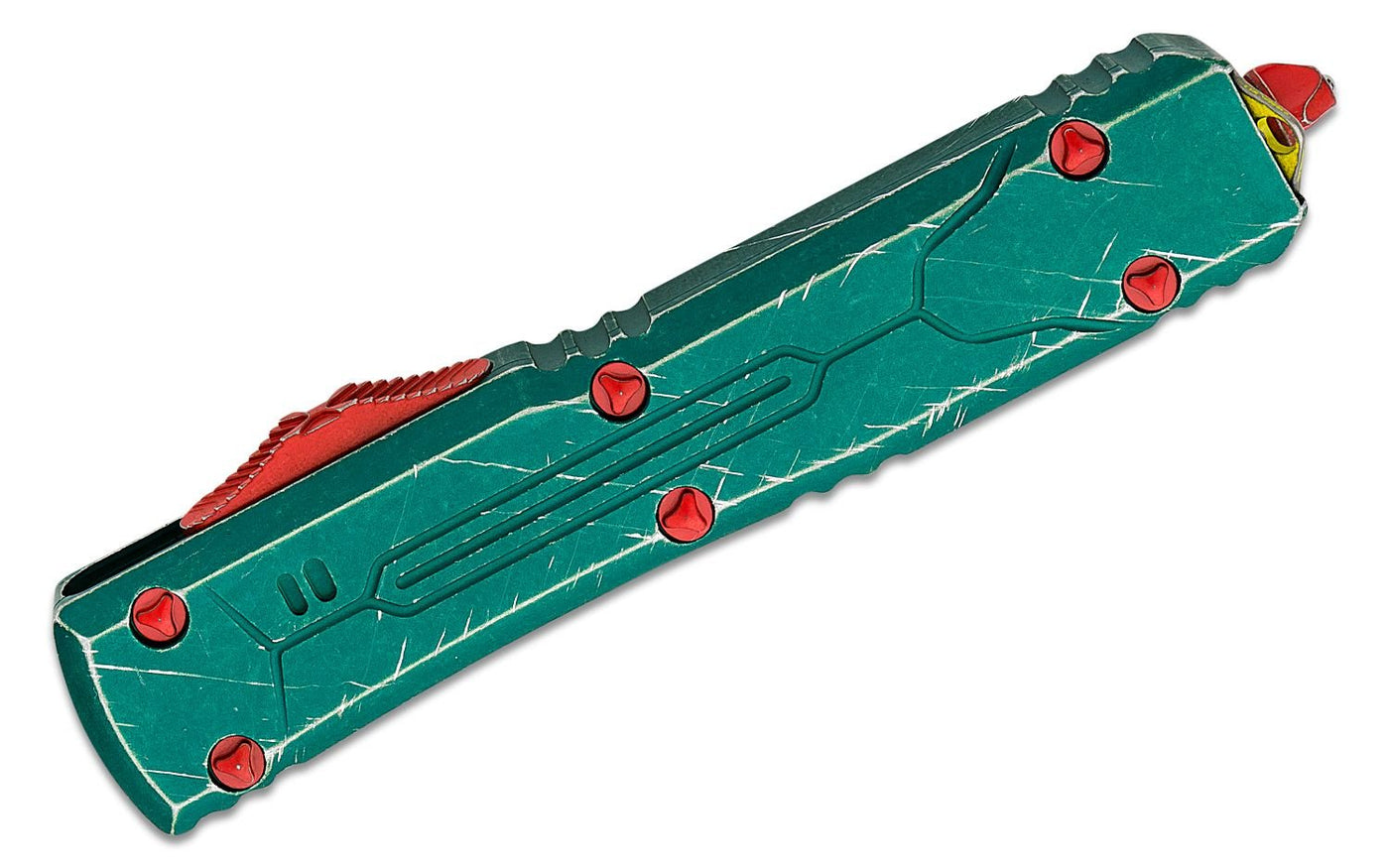 Microtech Ultratech Bounty Hunter OTF Automatic Knife (3.4" Apocalyptic)123 - 10BH - timberknives.com