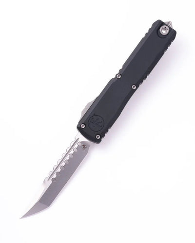 Microtech Ultratech Gen III ZBP Hellhound Stonewash Standard Signature Series (1119 - 10S) - timberknives.com