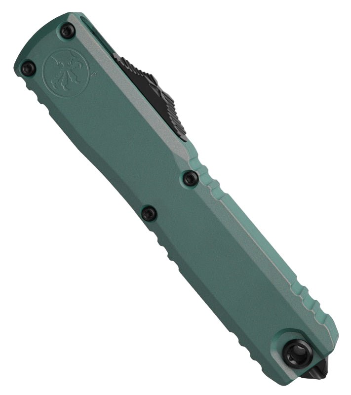 Microtech Ultratech Gen IV T/E OTF Automatic Knife Caspian Blue (3.4" Black) – 1123 - 1CB - timberknives.com
