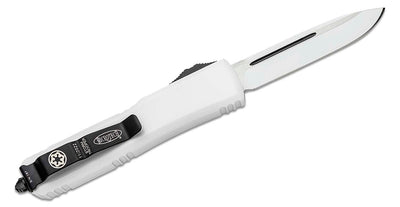 Microtech Ultratech S/E Storm Trooper Automatic Knife (3.4" White) 121 - 1 STD - timberknives.com