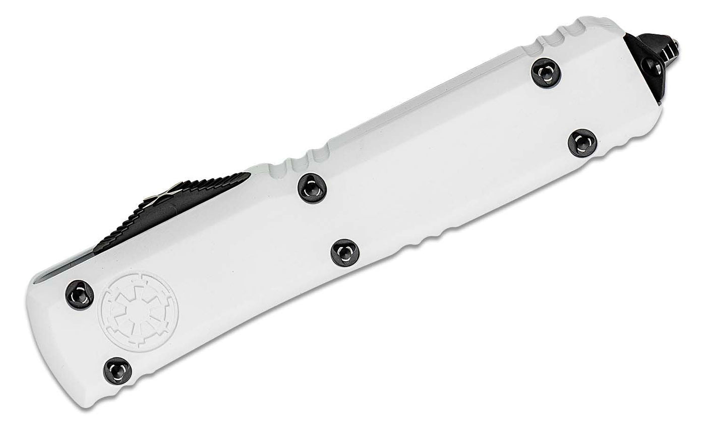 Microtech Ultratech S/E Storm Trooper Automatic Knife (3.4" White) 121 - 1 STD - timberknives.com