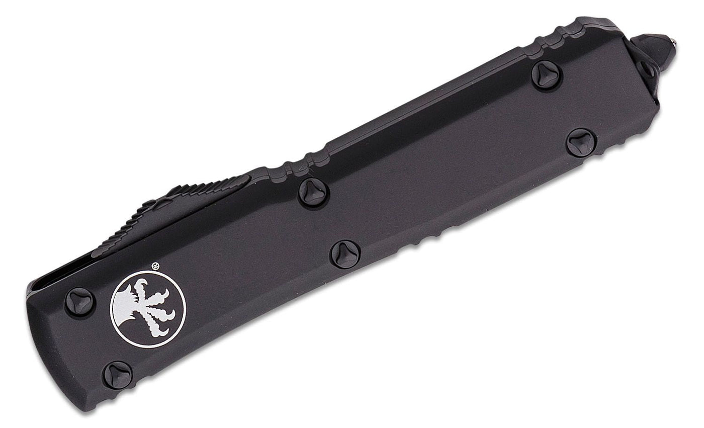 Microtech Ultratech T/E OTF Auto Knife CC (3.4" Black Serr) 123 - 2T - timberknives.com
