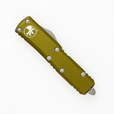 Microtech UTX - 85 D/E OD Green Apocalyptic M390 OTF 232 - 10APOD - timberknives.com