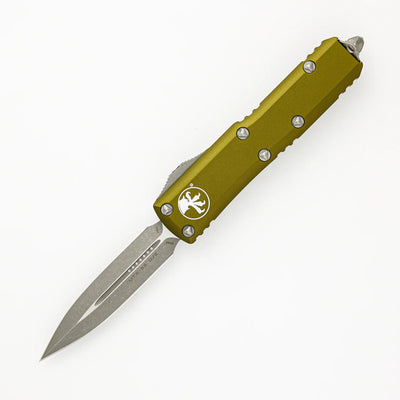 Microtech UTX - 85 D/E OD Green Apocalyptic M390 OTF 232 - 10APOD - timberknives.com