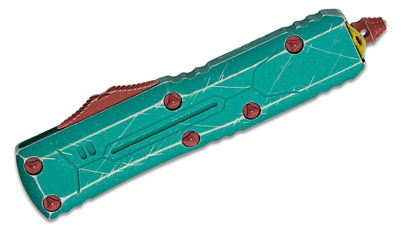 Microtech UTX - 85 S/E STONEWASH STANDARD BH (231 - 10BH) - timberknives.com