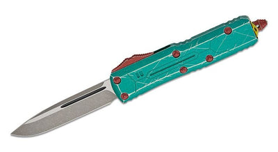 Microtech UTX - 85 S/E STONEWASH STANDARD BH (231 - 10BH) - timberknives.com