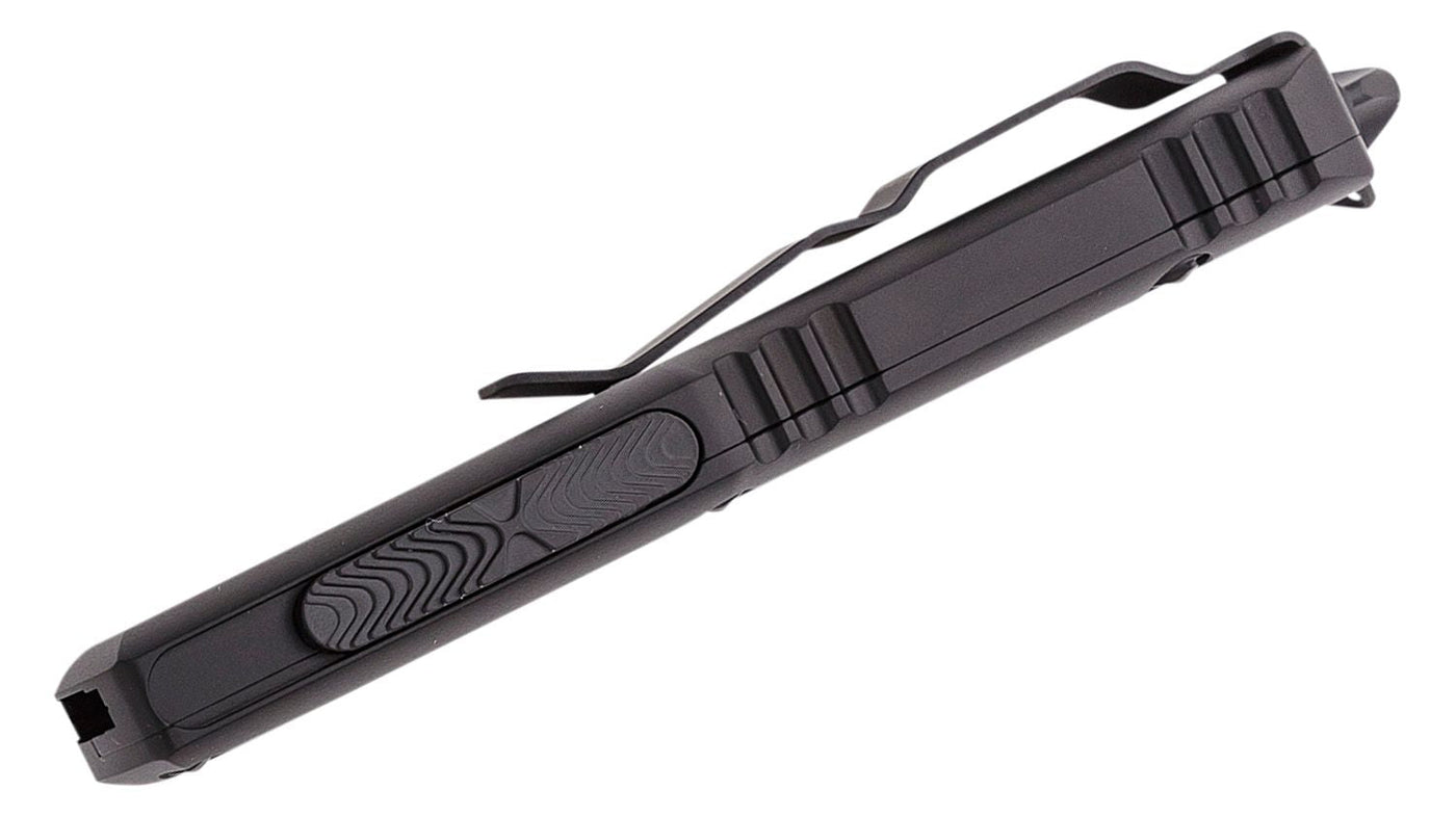 Microtech UTX - 85 T/E OTF Automatic Knife Tactical (3.125" Black) 233 - 1T - timberknives.com