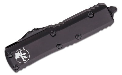 Microtech UTX - 85 T/E OTF Automatic Knife Tactical (3.125" Black) 233 - 1T - timberknives.com