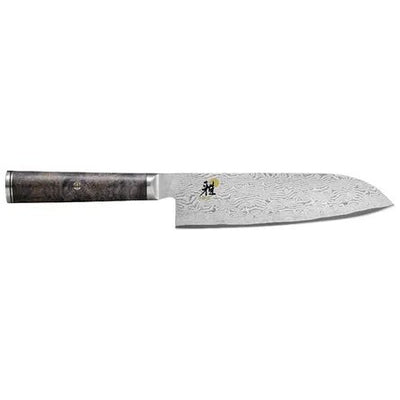 MIYABI BLACK 5000MCD67, 7 - inch, Santoku Knife - timberknives.com