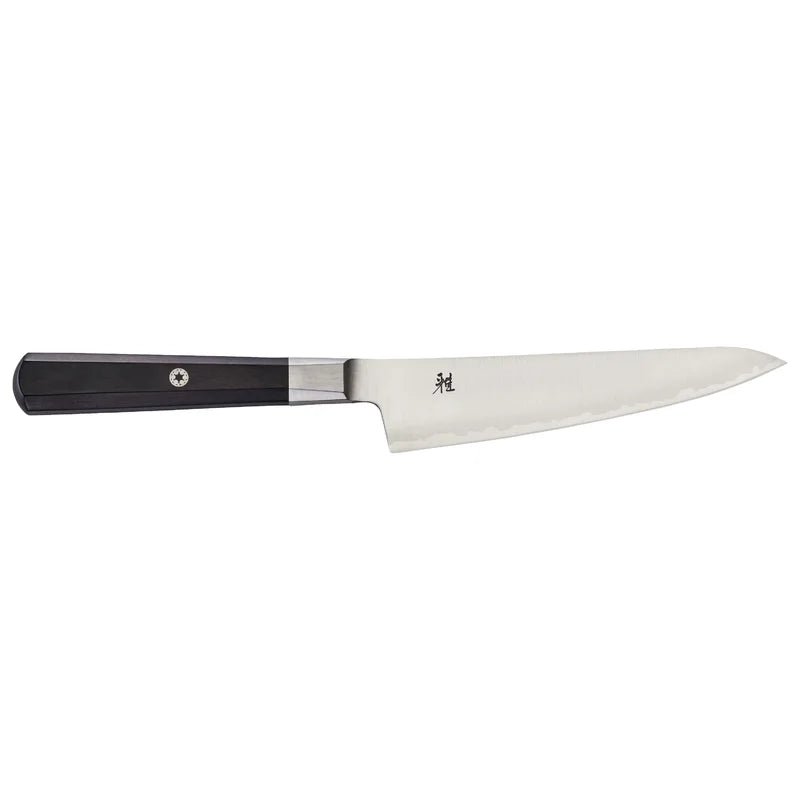 MIYABI MIYABI KOH 4000FC V2 WITH LIGHT PAKKA WOOD HANDLE 5.5 - inch, Shotoh - timberknives.com