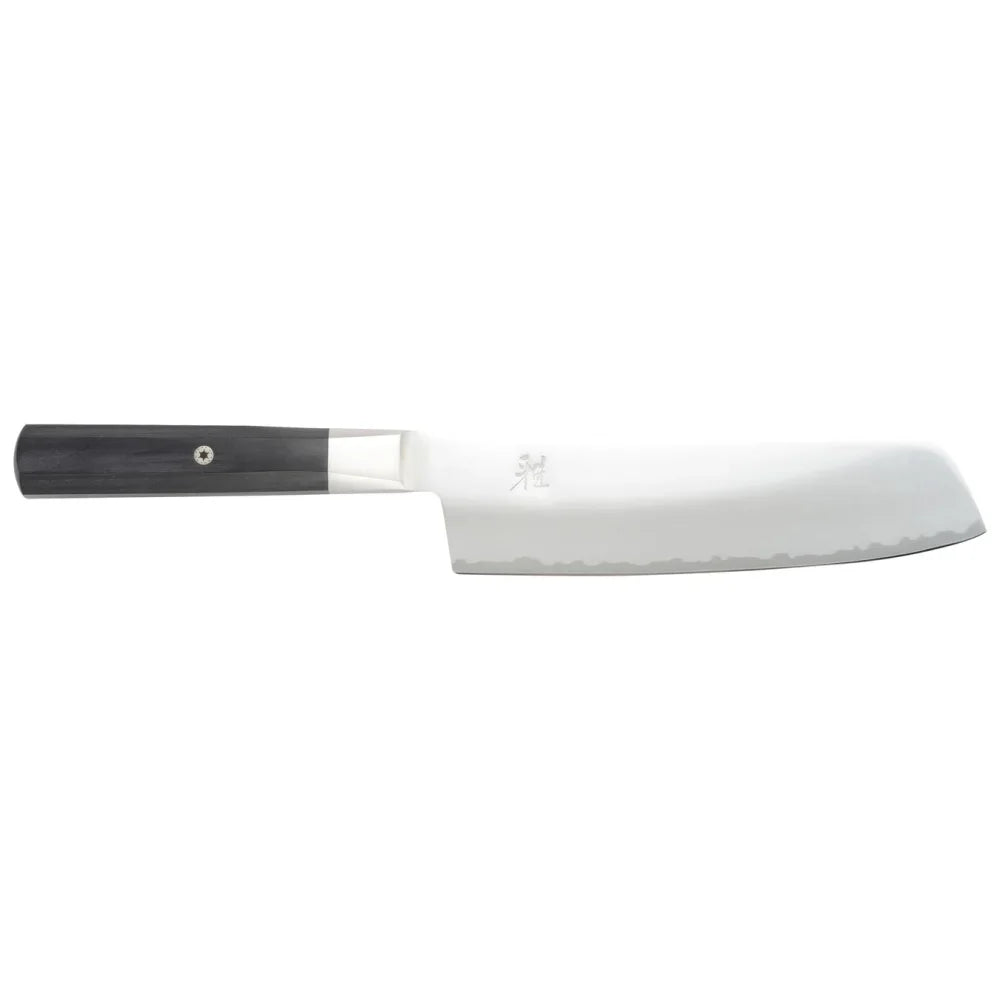 MIYABI MIYABI KOH 4000FC V2 WITH LIGHT PAKKA WOOD HANDLE 6.5 - inch, Nakiri - timberknives.com