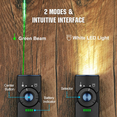 Olight Arkfeld Flat Flashlight with Green Laser & White Light - timberknives.com