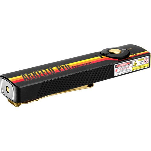 Olight Arkfeld Pro Class 3R Flashlight with LED Light, UV, and Laser (Racing Stripes) - timberknives.com