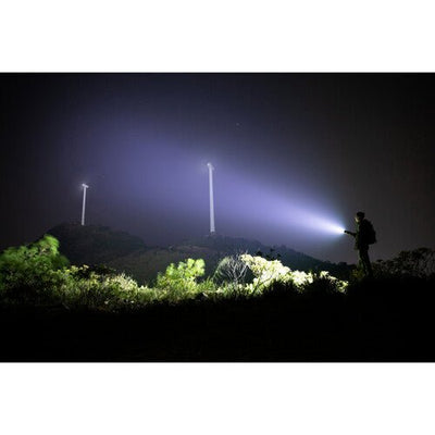 Olight Marauder Mini Flashlight (Black/Gold) - timberknives.com