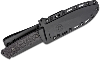 Spartan Blades Machai Fixed Blade Knife 6.625" 1095 Black Blade, Black Micarta Handle - SBSL002BKBK - timberknives.com
