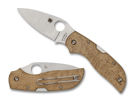 Spyderco CHAPARRAL® BIRDSEYE MAPLE - timberknives.com