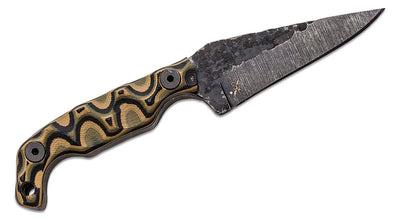 Stroup Knives - Mini Blade Fixed Blade (Handle: G10 Camo) - timberknives.com