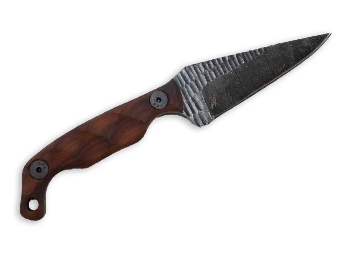 Stroup Knives Mini Fixed Blade Knife - Wood - timberknives.com