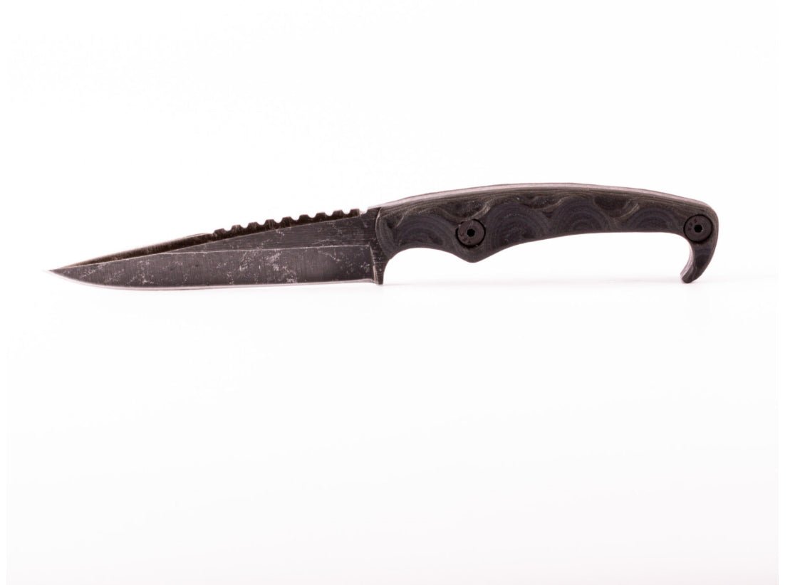 Stroup Knives MK2 - Black G10 - timberknives.com