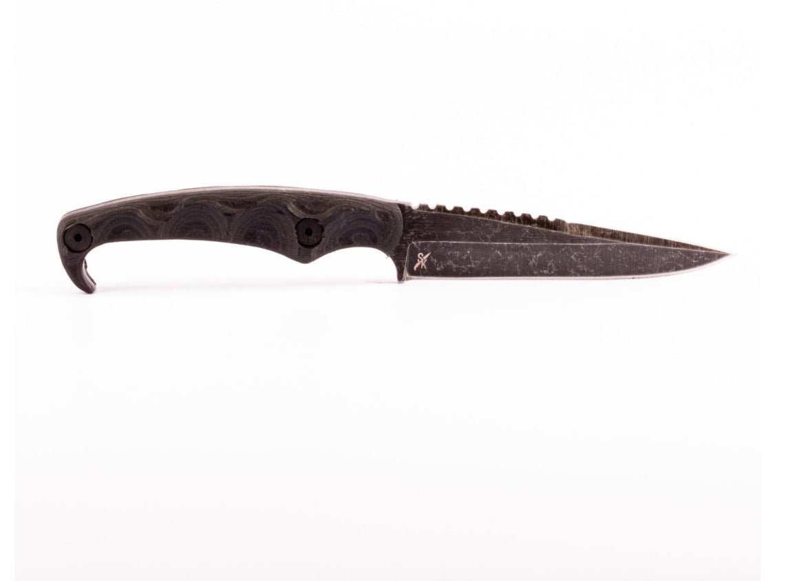 Stroup Knives MK2 - Black G10 - timberknives.com