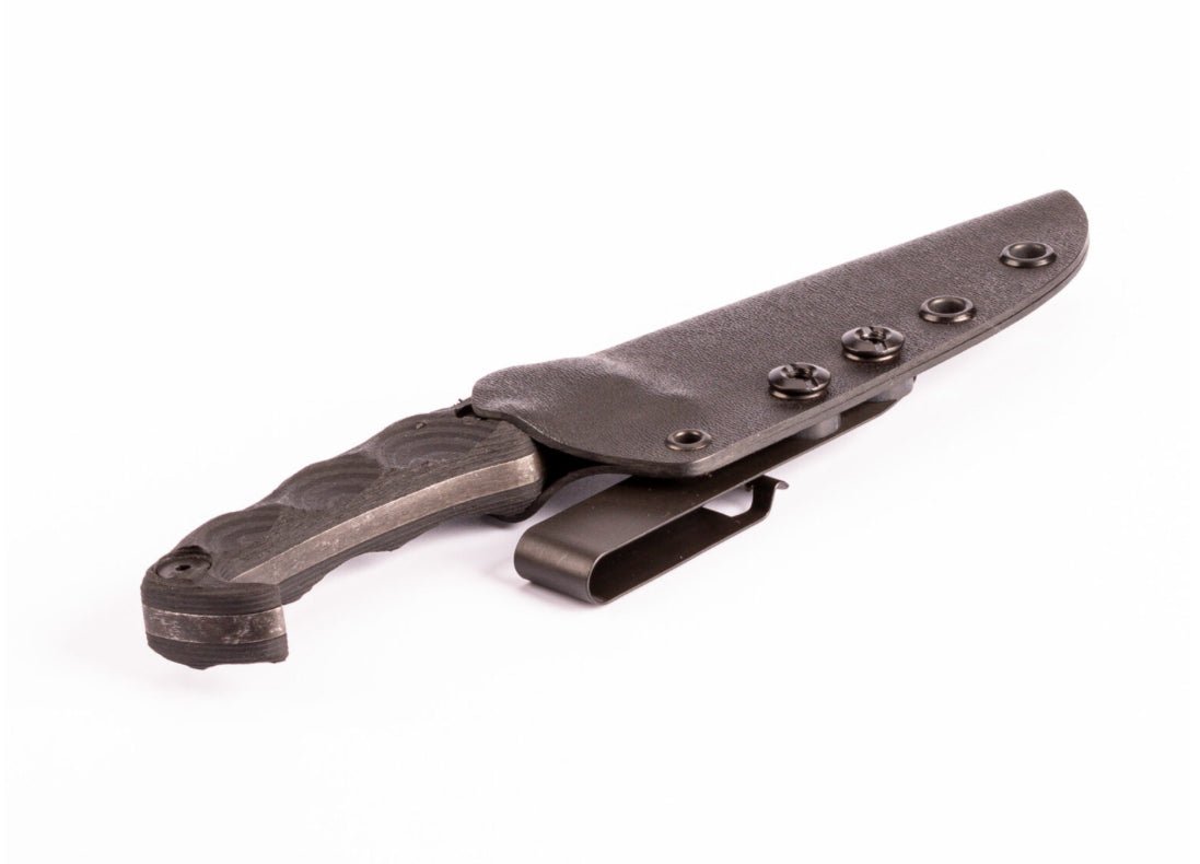 Stroup Knives MK2 - Black G10 - timberknives.com