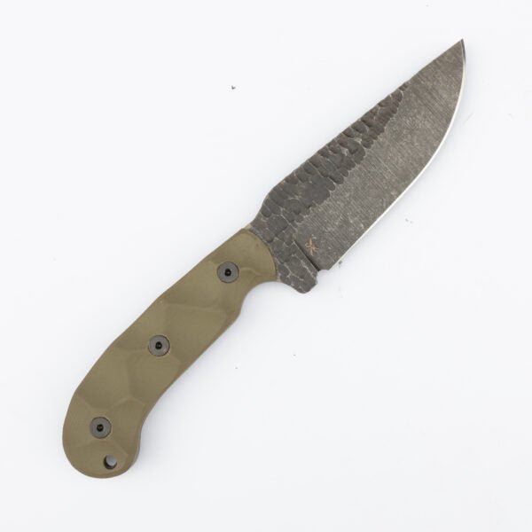 Stroup Knives - Model GP1 Fixed Blade (Handle: OD Green) - timberknives.com