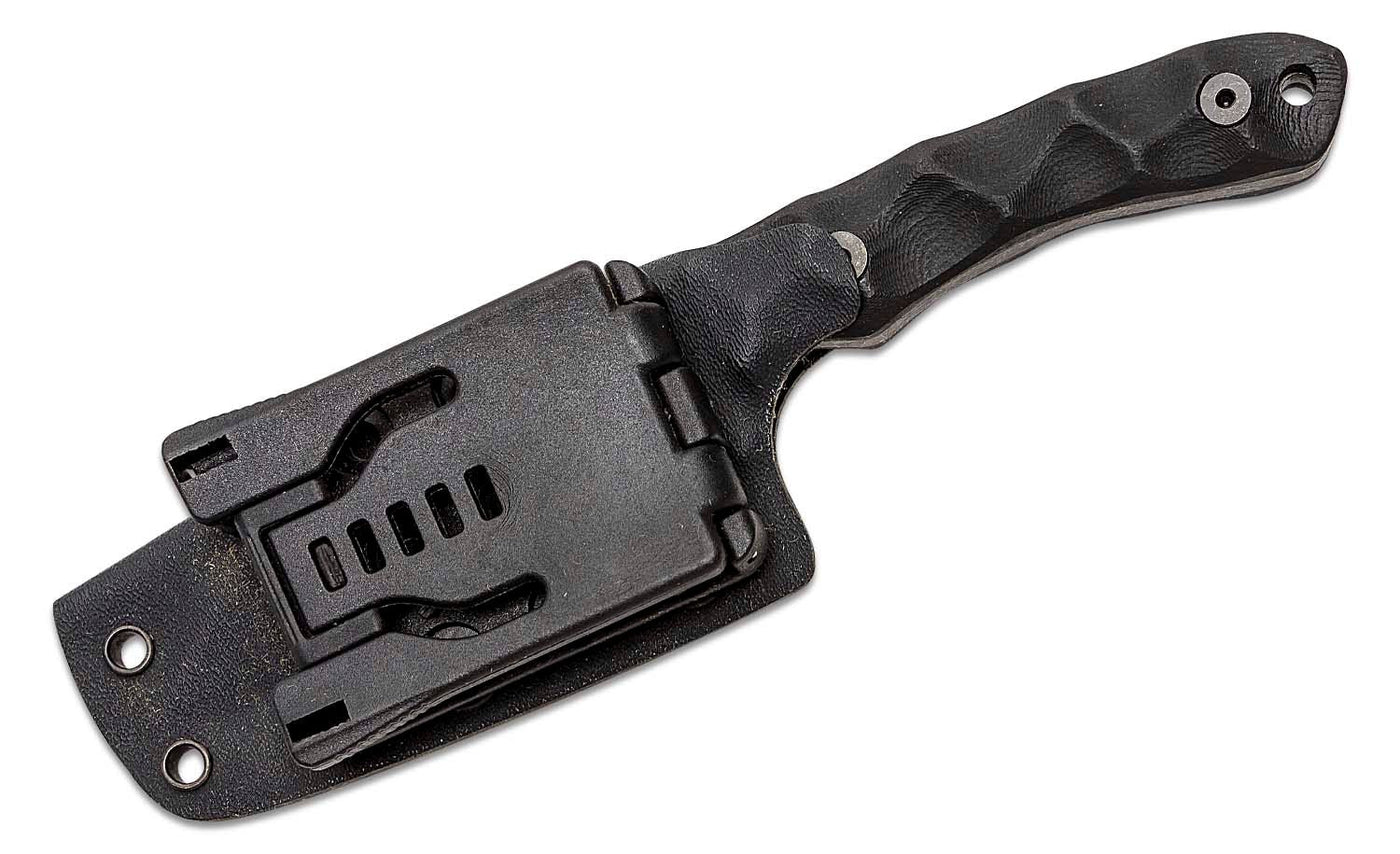 Stroup Knives - Model GP3 Fixed Blade (Handle: G10 Black) - timberknives.com
