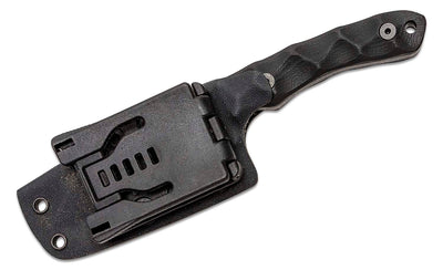 Stroup Knives - Model GP3 Fixed Blade (Handle: G10 Black) - timberknives.com
