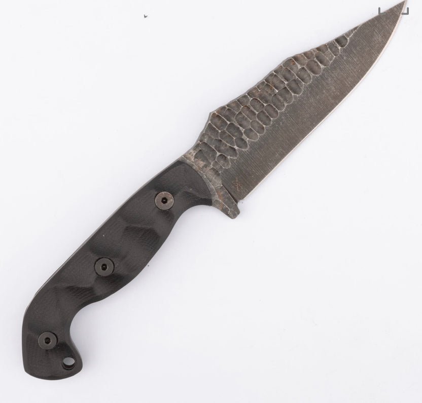 Stroup Knives - Model TU1 Fixed Blade (Handle: G10 Black) - timberknives.com