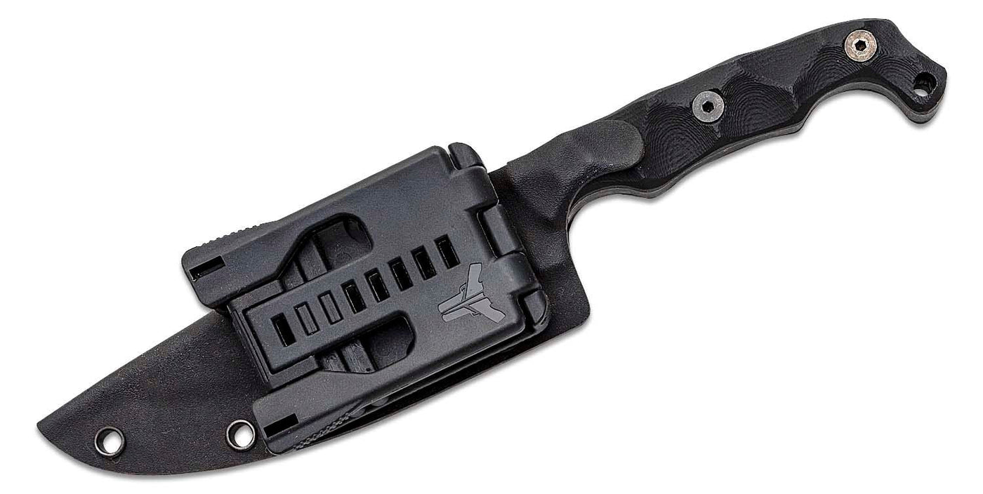 Stroup Knives - Model TU2 Fixed Blade (Handle: G10 Black) - timberknives.com