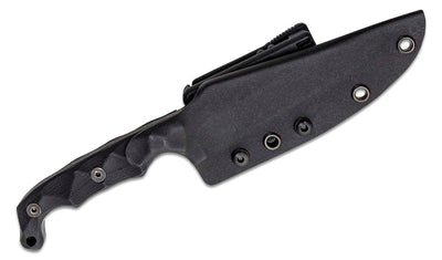 Stroup Knives - Model TU2 Fixed Blade (Handle: G10 Black) - timberknives.com