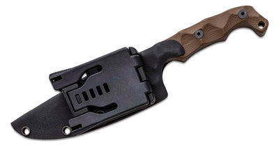 Stroup Knives - Model TU2 Fixed Blade (Handle: G10 FDE) - timberknives.com