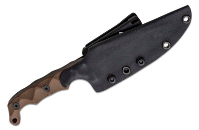 Stroup Knives - Model TU2 Fixed Blade (Handle: G10 FDE) - timberknives.com