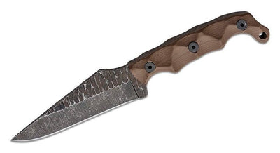 Stroup Knives - Model TU2 Fixed Blade (Handle: G10 FDE) - timberknives.com